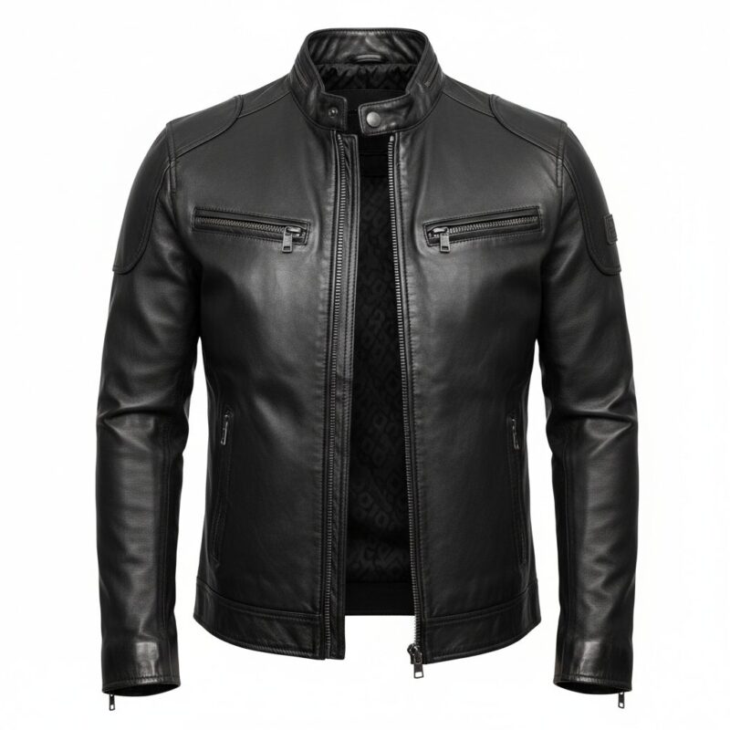 Die Salvatore Lederjacke | Premium Echtes Lammleder
