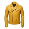 Gosling Signature Yellow Leather Coat