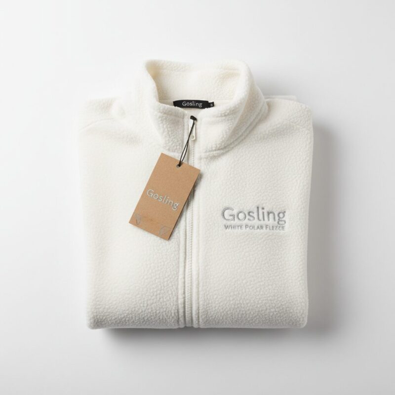 Gosling White Polar Fleece Jacket