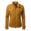Mustard Yellow Cinematic Jacket