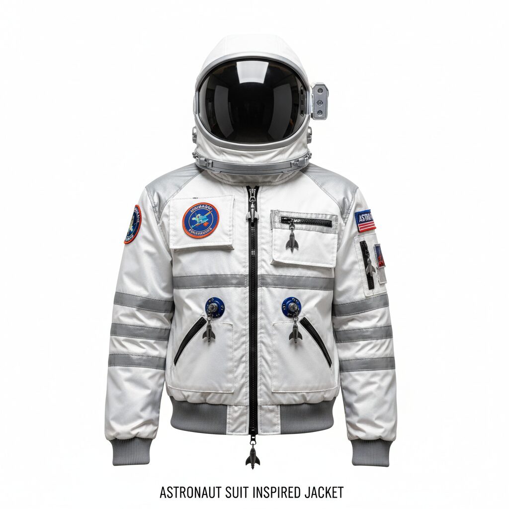 Cosmic Explorer Astronaut Suit Inspired Jacket
