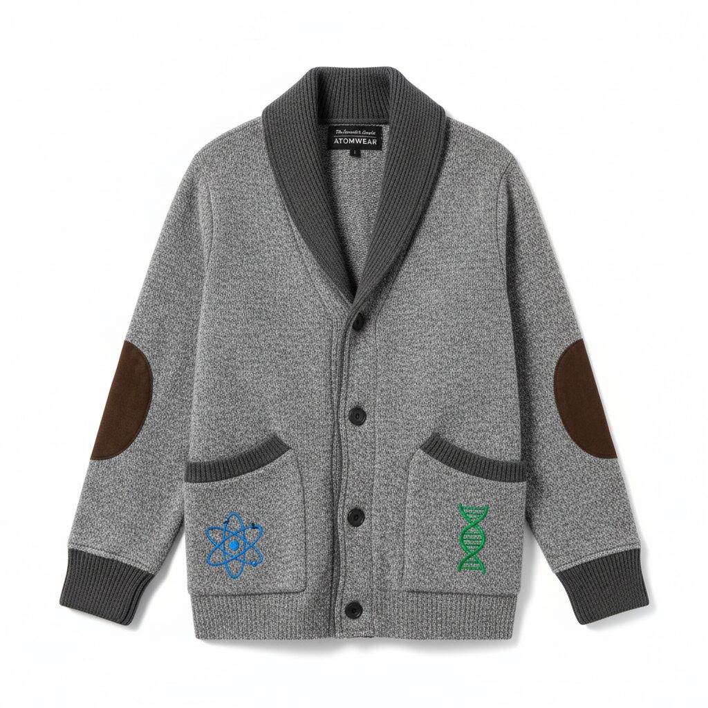 The Scientist's Comfort Cardigan