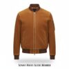 Sonny Hayes Suede Bomber
