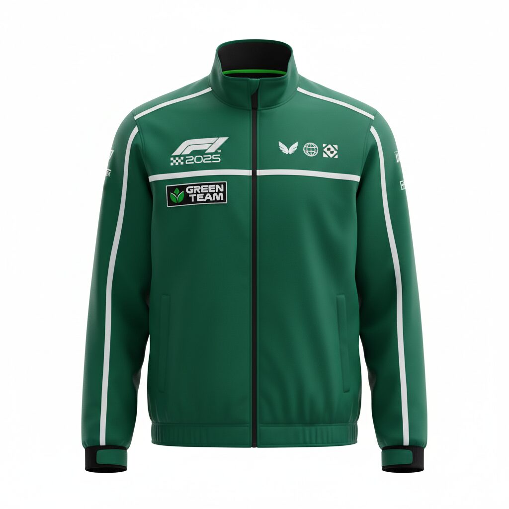 F1 2025 Green Team Jacket