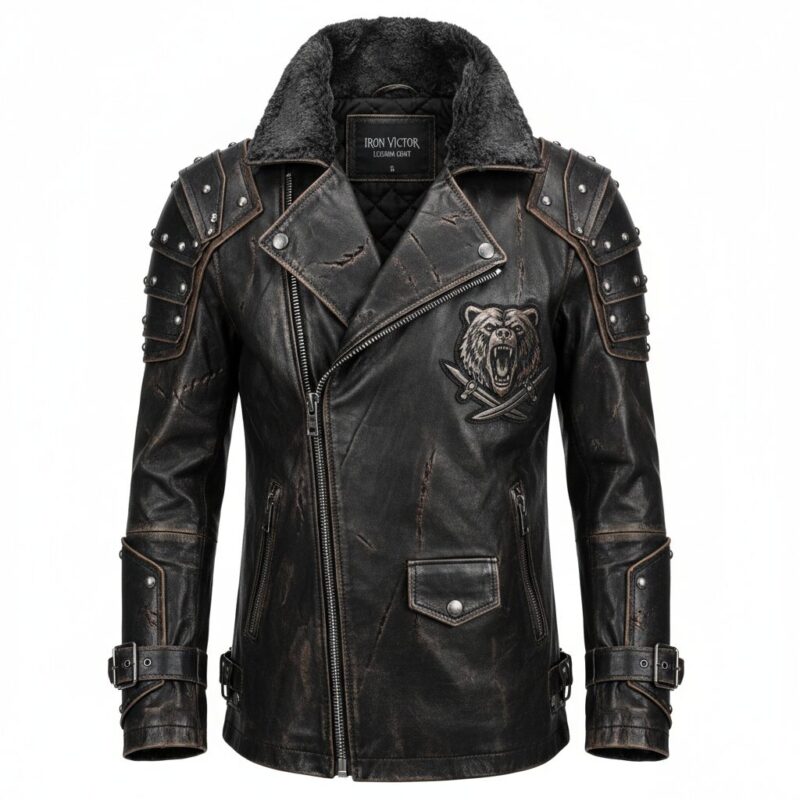 Iron Victor Leather Doom Coat