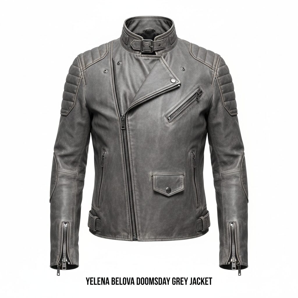Yelena Belova Doomsday Grey Jacket