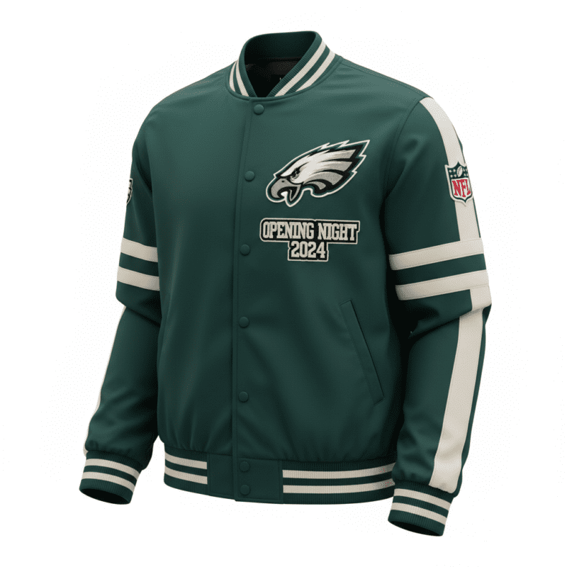 Philadelphia Eagles Midnight Green Opening Night Jacket