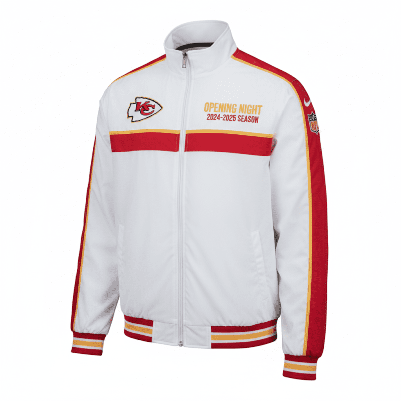 Kansas City Chiefs White Opening Night Jacket