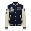 Super Bowl LIX Blue Commemorative Varsity Jacket