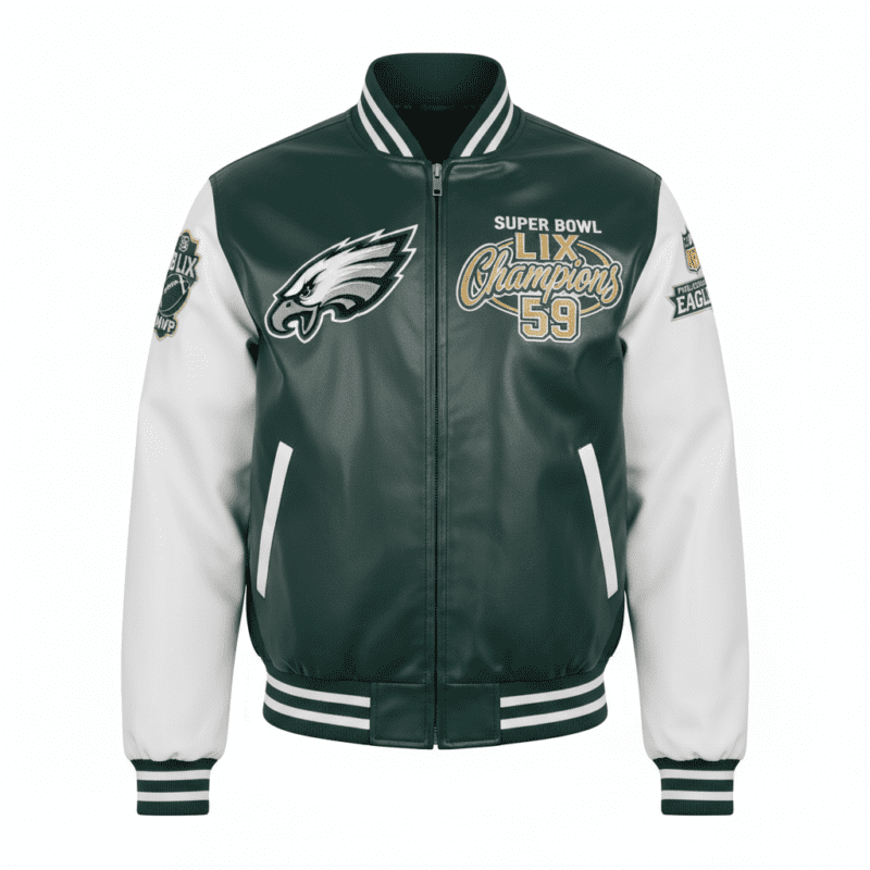 Super Bowl 59 LIX Champions Philadelphia Eagles Jacket