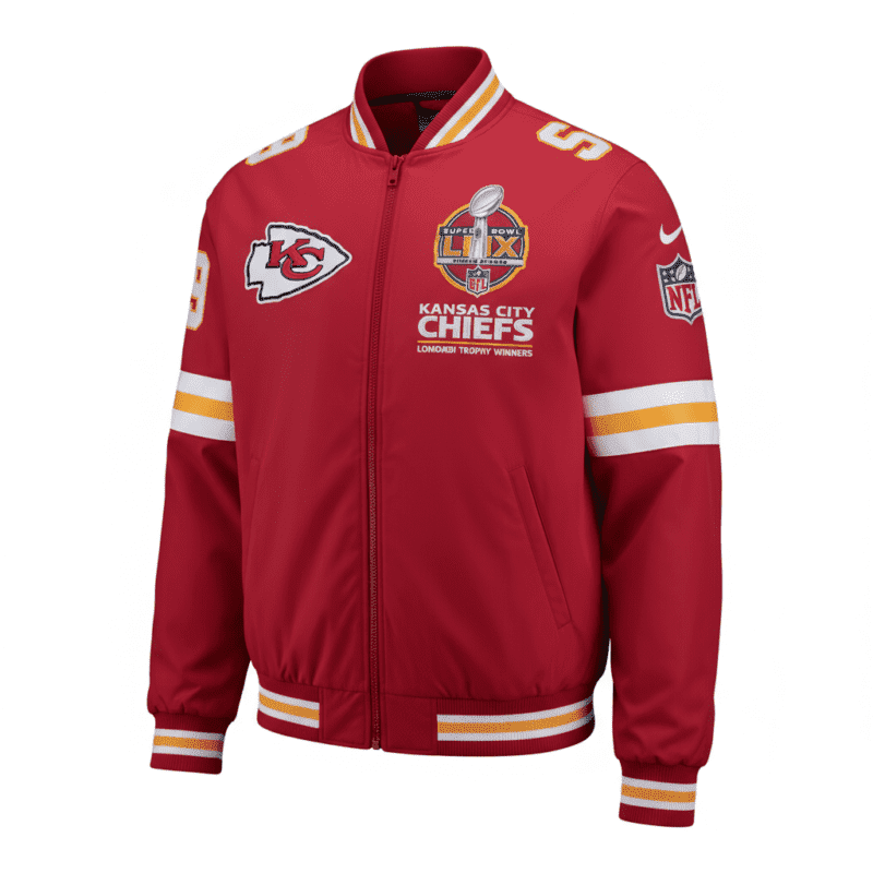 Kansas City Chiefs Red Super Bowl LIX NFL Jacket