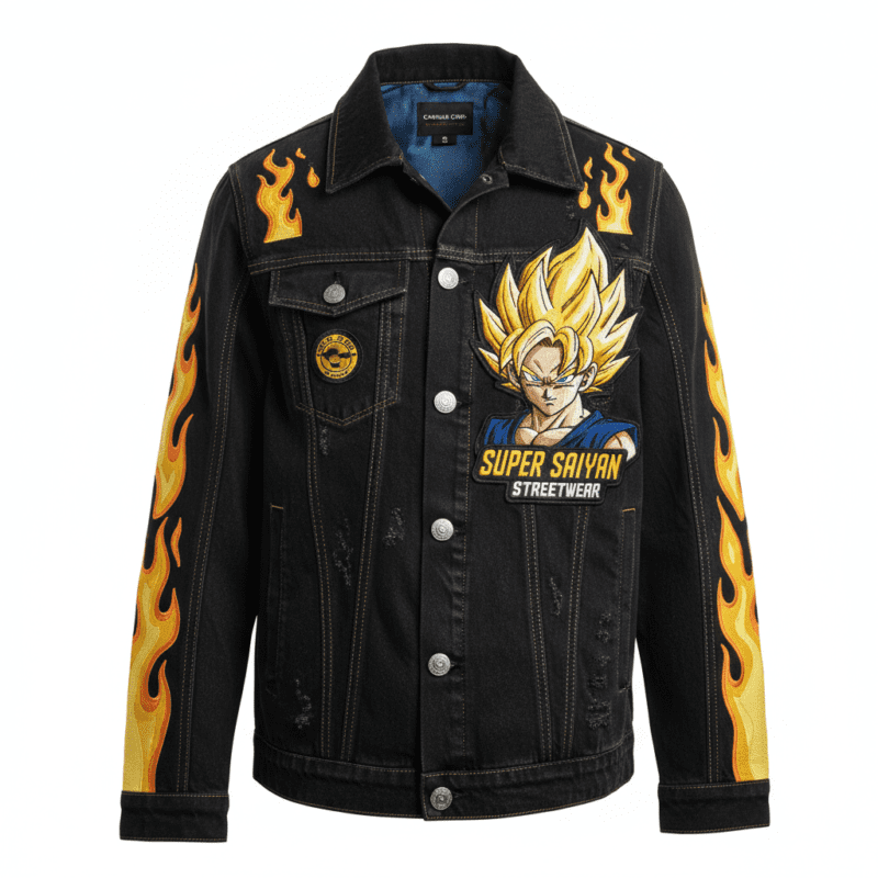 Super Saiyan Streetwear Jacket