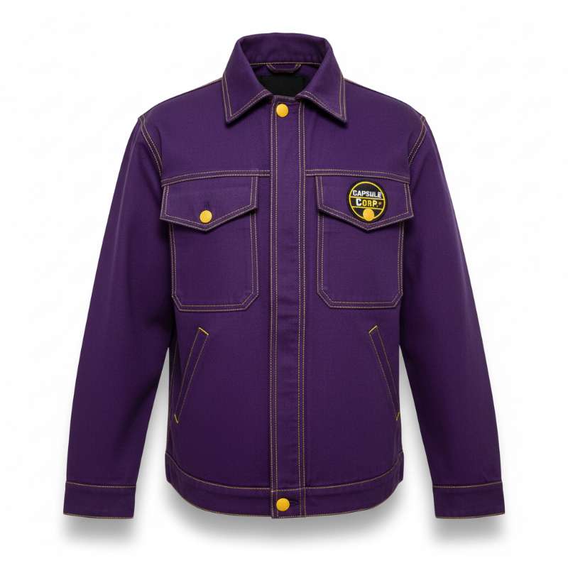 Capsule Corp Purple Trunks Capsule Corp Jacket