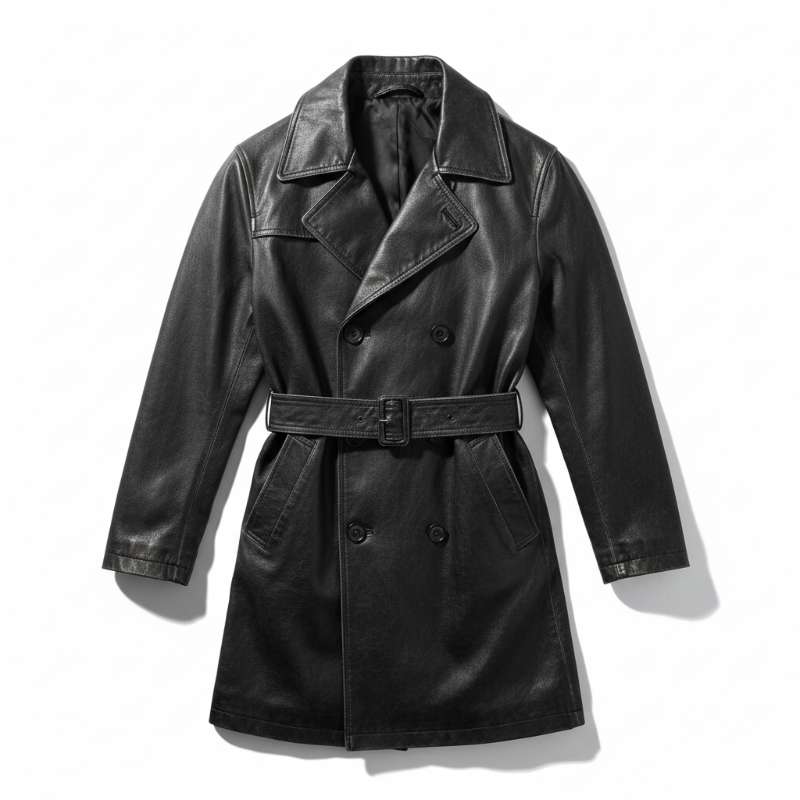 The Boys Billy Butcher Black Trench Coat