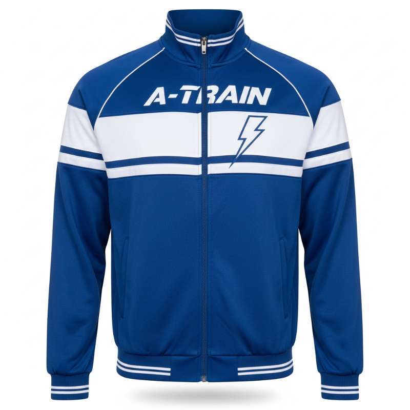 The Boys A-Train Blue Track Jacket