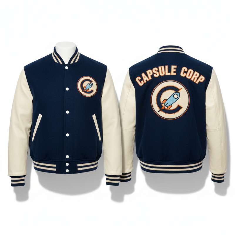 Capsule Corp Varsity Jacket