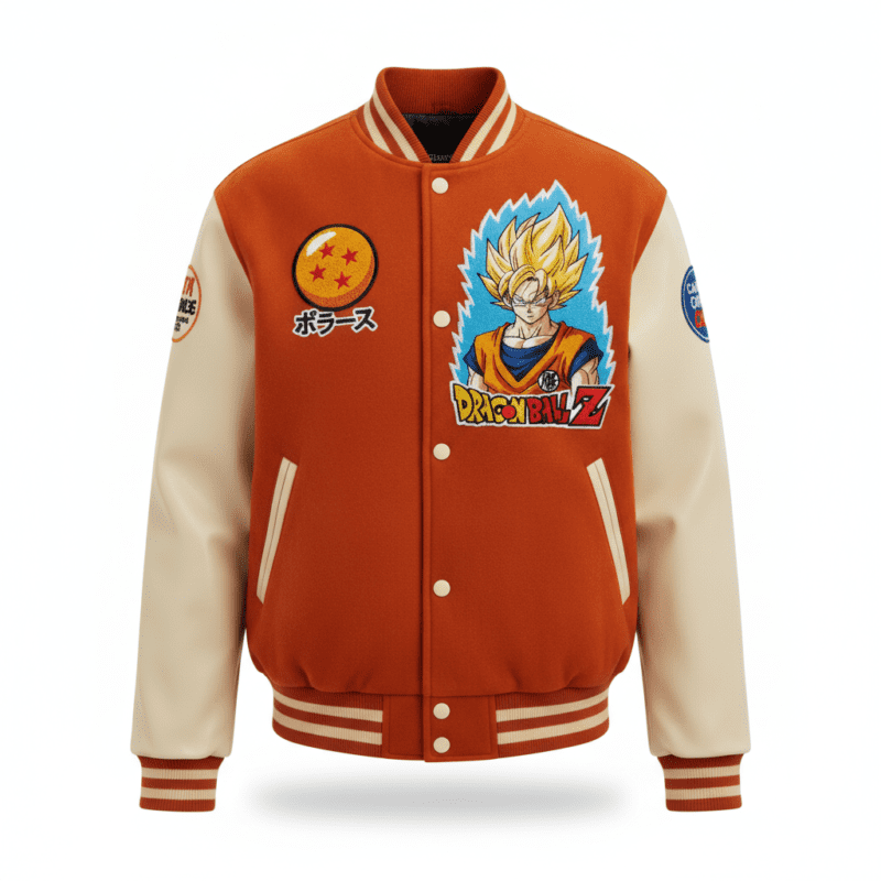 Dragon Ball Retro Varsity Jacket