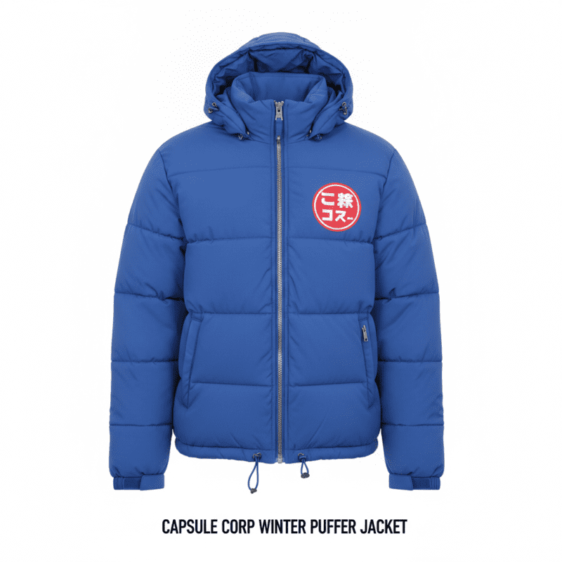 Capsule Corp Winter Puffer Jacket