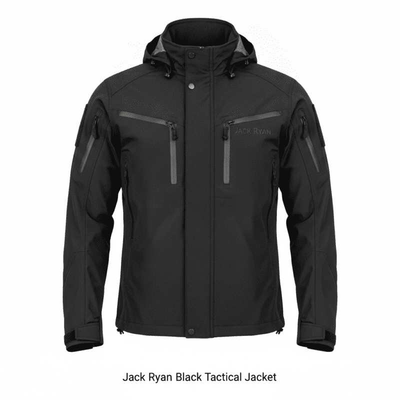 Jack Ryan Black Tactical Jacket