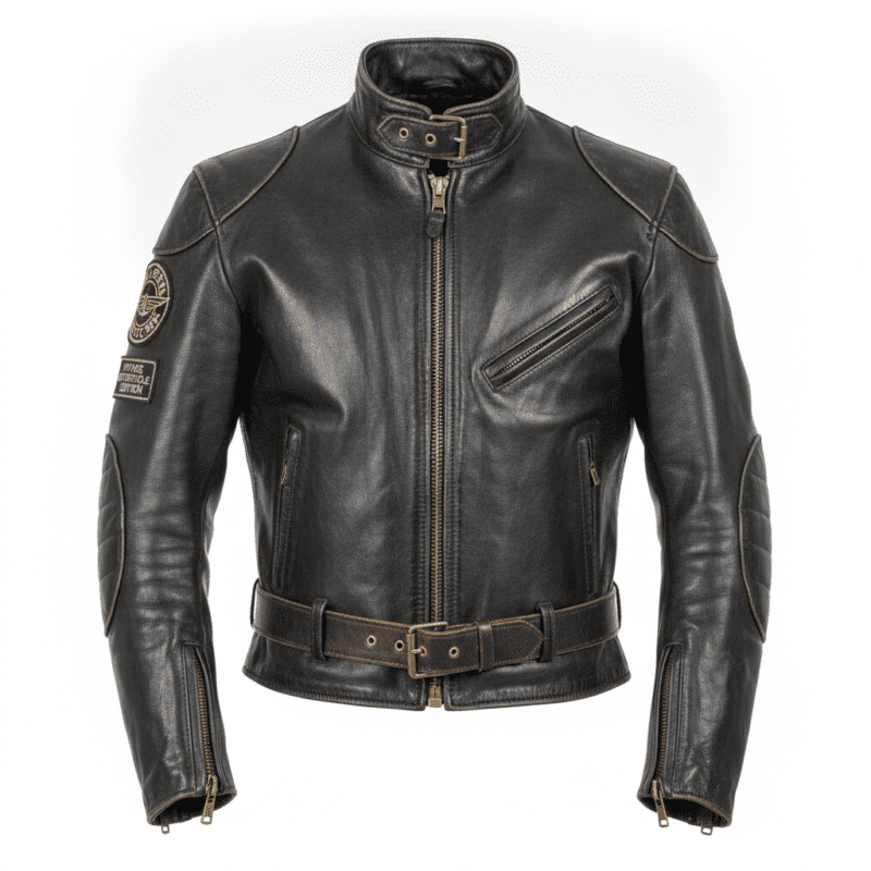 Hein Gericke Leather Jacket – Vintage Motorcycle Edition