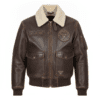 Avirex Leather Jacket – Military Flight Bomber