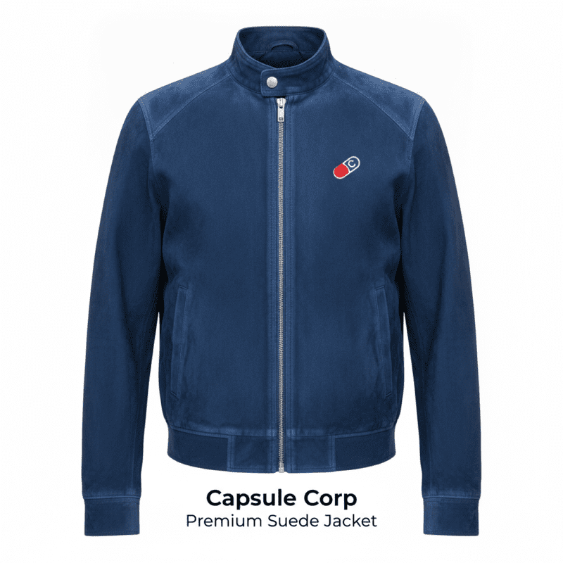 Capsule Corp Premium Suede Jacket