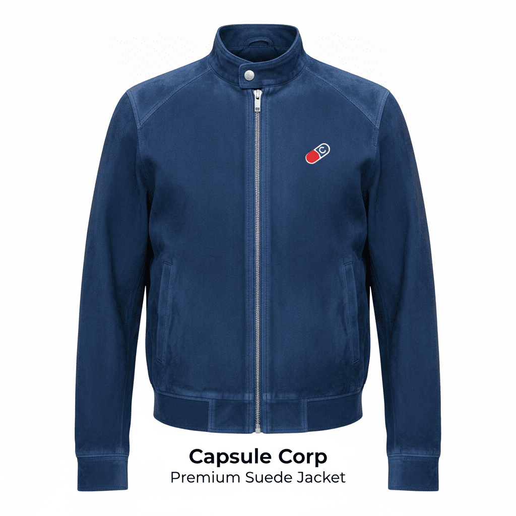 Capsule Corp Premium Suede Jacket