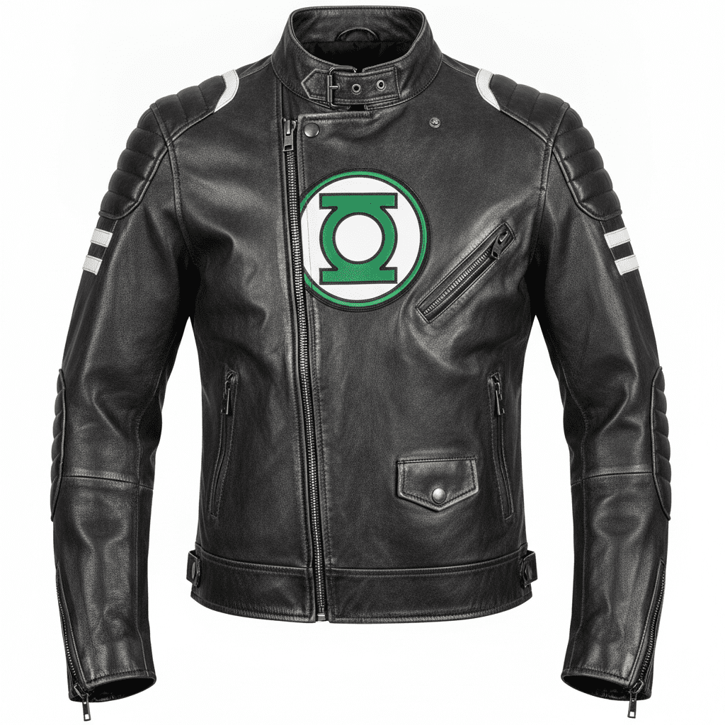 Hal Jordan Lanterns Leather Jacket