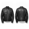 Reacher Black Leather Jacket