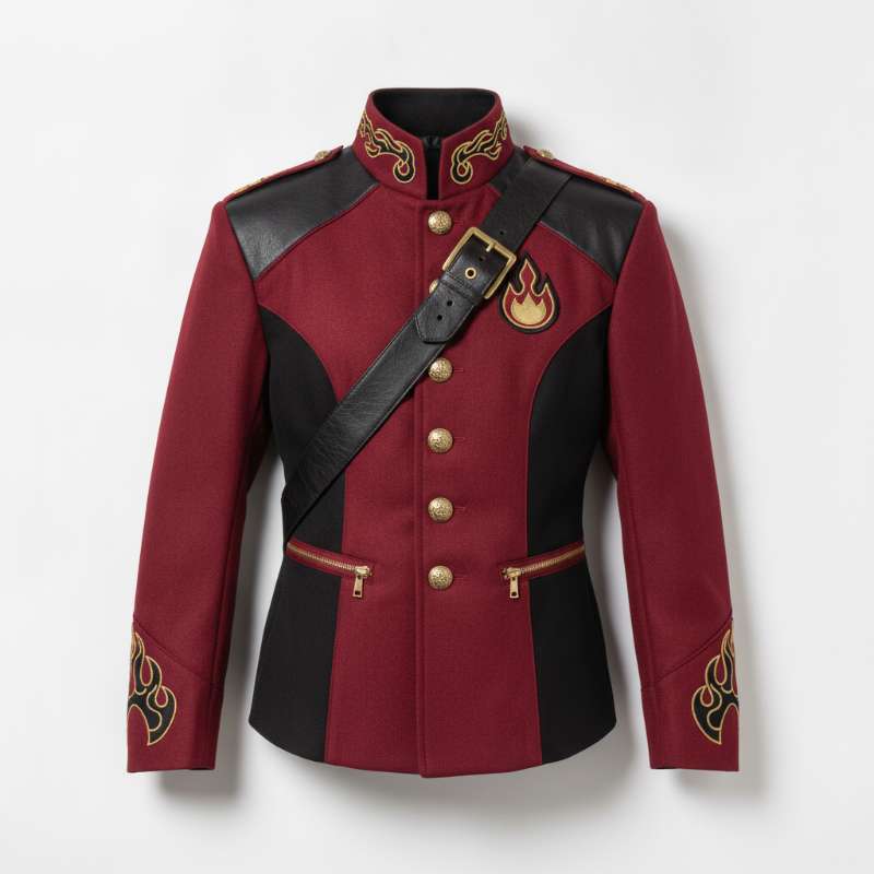 Avatar The Last Airbender Fire Nation Military Jacket